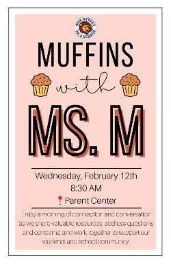 Muffins with Ms. M